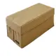 Текстильная коробка для хранения с крышкой S - 34*16*16 см (бежевый)