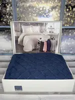 Lacivert вязаный акриловый плед. Zeyd Home Турция.