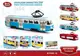 Уценка. RUS Модель трамвай PLAY SMART 9708C "Автопарк" инерц.откр.дв.свет,зв.кор.20*5,7*7,7 ш.к./24/ - Відстуній звук, порвана упаковка