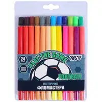 Набор фломастеров YES Football 650602 24 цвета