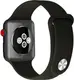 Ремешок UWatch Silicone Strap for Apple Watch 38/40 mm Dark Olive