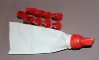 Набор кондитерский (тканевый мешок, пластиковые переходник и 10 насадок) Kamille a10101