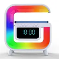 Light Sound Machine RGB нічник, годинник, бездротова зарядка, Bluetooth колонка, G30