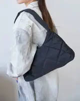 Сумка жіноча «Лулу» чорний кубік