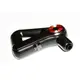 Электрический перкуссионный массажер триггерных точек Massage Gun 8891 9 насадок для ног, спины, шеи Черный с
