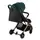 Прогулочная коляска детская легкая MoMi ESTELLE Dark Green, легкая / Коляски для детей прогулочные