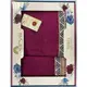 Набор полотенец Arya Жаккард Firuze A107315-Fuchsia 2 предмета фуксия