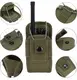 Тактический подсумок для рации (чехол под рацию) E-Tac R01 Olive Green