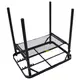 Стол Bo-Camp Garland 60x45 cm Black/Wood look (1404195)