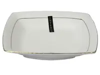 Тарелка глубокая квадратная 19 см Interos 223719-А 65840