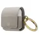 Чехол Spigen для наушников Apple AirPods 2/1 - La Manon Leather, Light Gray (074CS26376)