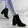 Ботильоны женские Fashion Levi 2319 40 размер 25,5 см Черный