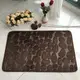 Коврик для ванной комнаты с эффектом памяти 50*80 см Homytex Камни Dark brown