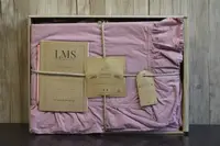 Постільна Білизна Варена Бавовна Limasso Exclusive Old Rose Брудно Рожевий двоспальний євро 200х220см