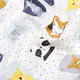 Простыня на резинке для коляски и люльки 40x80 COLOR ANIMALS