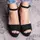 Женские босоножки Fashion Sadie 3042 40 размер 25 см Черный