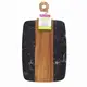 Разделочная доска Kamille KM-10081 40х22х1.3 см черная