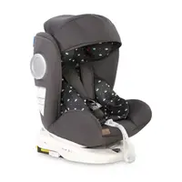 Автокресло Lorelli LUSSO SPS ISOFIX (0-36кг) (black crowns)