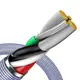 Кабель Baseus Crystal Shine Series Fast Charging Data Cable USB to iP 2.4A 1.2m, Purple (CAJY000005)