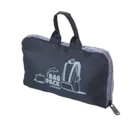 Рюкзак складной Troika "BAGPACK", черный