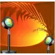 Проекционный светильник Sunset Lamp USB с эффектом заката, рассвета Q07