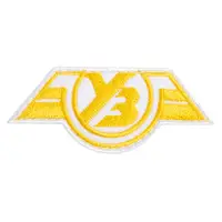 Шеврон на липучке УЗ Укрзалізниця нашивка 3х7 см вышитый патч нашивка украинской железной дороги