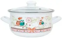 Кастрюля со стеклянной крышкой Infinity Owls SD-1378-6625854 24 см 6 л
