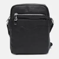 Чоловічі шкіряні сумки Ricco Grande K16507bl-black