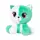 Мягкая игрушка Кошка Duo 4840437609706 25 см мятная