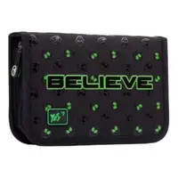 Пенал твердый YES Belive 533082 черный