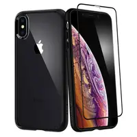 Чехол Spigen для iPhone XS Max (Без защитного стекла) - Ultra Hybrid 360, Black (065CS25132)