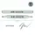 Маркер спиртовой Santi Brush SA-BG3 390929 сине-серый 3