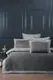 Постельное белье Египетский хлопок La Romano 400TC Rivano Steel Grey 200х220см