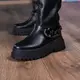 Ботфорты женские зимние Fashion Shiloh 3426 40 размер 25,5 см Черный