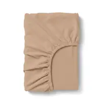 Набор простыни на резинке фланель 180х200 BEIGE SNOW