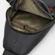 Мужской кожаный рюкзак через плечо Keizer K11022bl-black