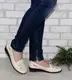 Женские бежевые летние туфли на танкетке беж