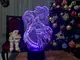 Сменная пластина для 3D светильников "Холодное сердце" 3DTOYSLAMP