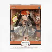 Кукла Mulisha, высота 30 см, сумочка, любимец. Multicolor (153358)
