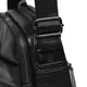 Черная кожаная сумка Borsa Leather 10m223-black