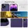 Чехол Spigen для iPhone 14 Pro Max - Liquid Air, Deep Purple (ACS05575)