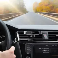 Автомобільний тримач, на решітку повітропроводу під телефон JTC02, чорний