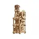 Деревянный механический 3D конструктор Ugears Часы-двигатель (70217)