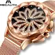 Часы женские Megalith 0125C | Stainless Steel Rose Gold