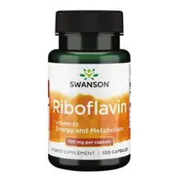 Riboflavin Vitamin B-2 100mg - 100caps (До 10.25)