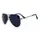 Детские очки polarized 0496-6 черные в серебреной оправе