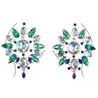 Наклейки кристаллы для груди Crystals 10 8559 14.5х9 см
