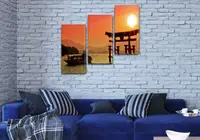 Интернет магазин картин модульных на ПВХ ткани, 85х95 см, (60x30-3)