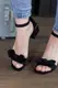 Женские босоножки Fashion Abner 2736 40 размер 25,5 см Черный