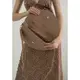Женская кожаная сумка Сhris maxi карамель краст